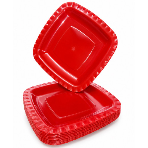 ELITE SQUAR PLATE 1X10'S ASS COLOUR
